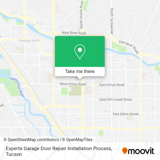 Experts Garage Door Repair Installation Process map