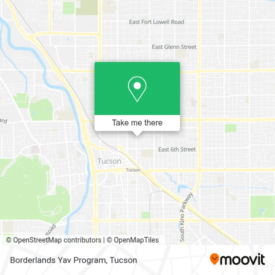 Borderlands Yav Program map