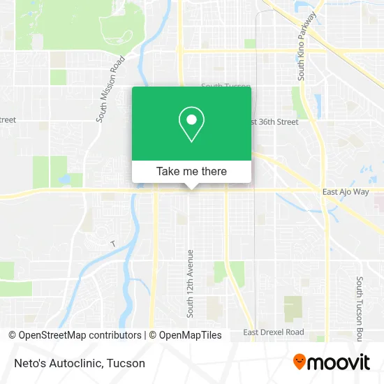 Neto's Autoclinic map