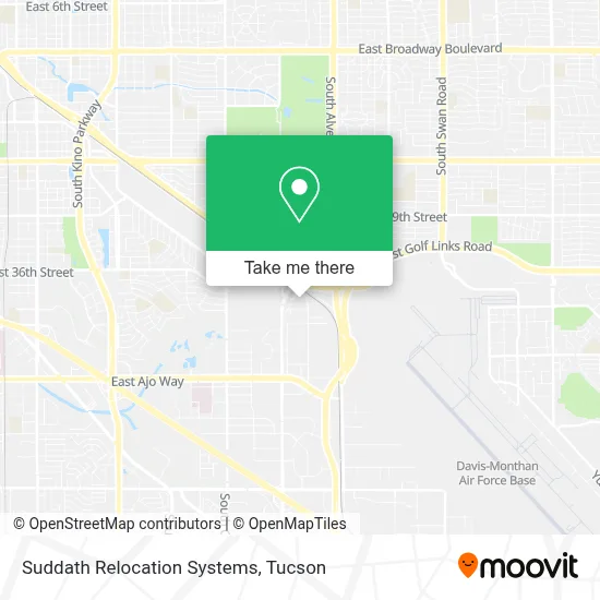 Suddath Relocation Systems map