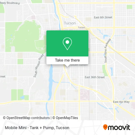 Mobile Mini - Tank + Pump map