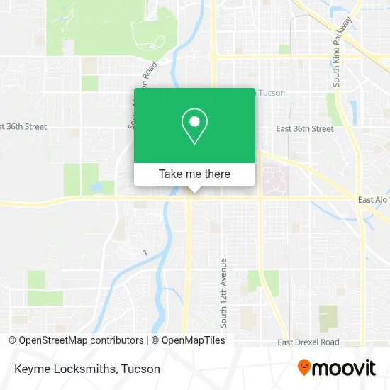 Keyme Locksmiths map