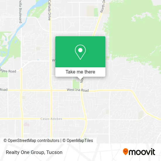 Realty One Group map
