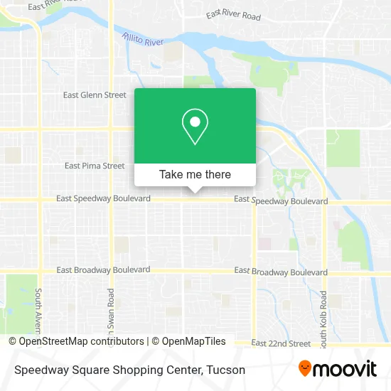 Speedway Square Shopping Center map