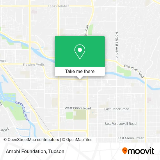 Amphi Foundation map