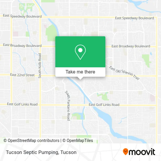 Tucson Septic Pumping map