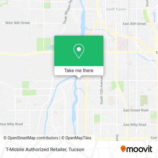 T-Mobile Authorized Retailer map