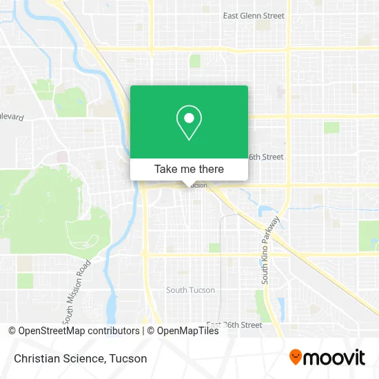 Christian Science map