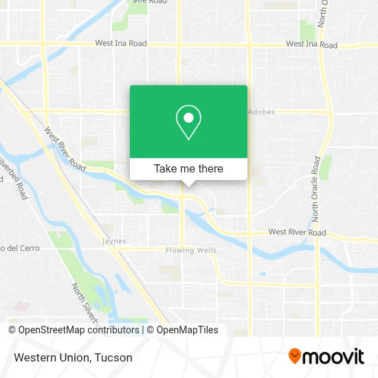 Western Union map