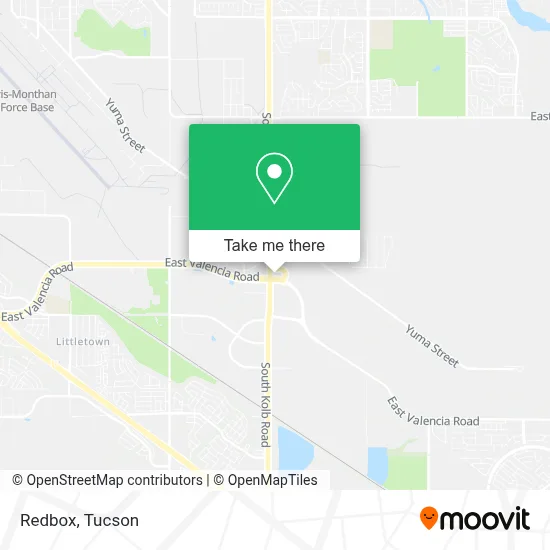 Redbox map