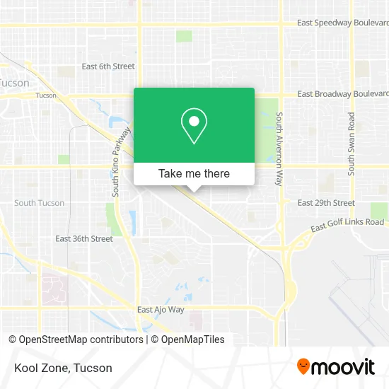 Kool Zone map