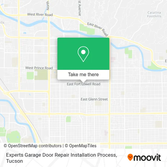 Experts Garage Door Repair Installation Process map