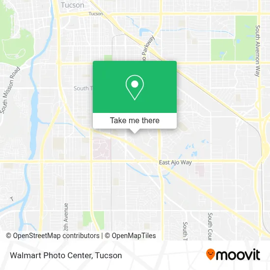 Walmart Photo Center map