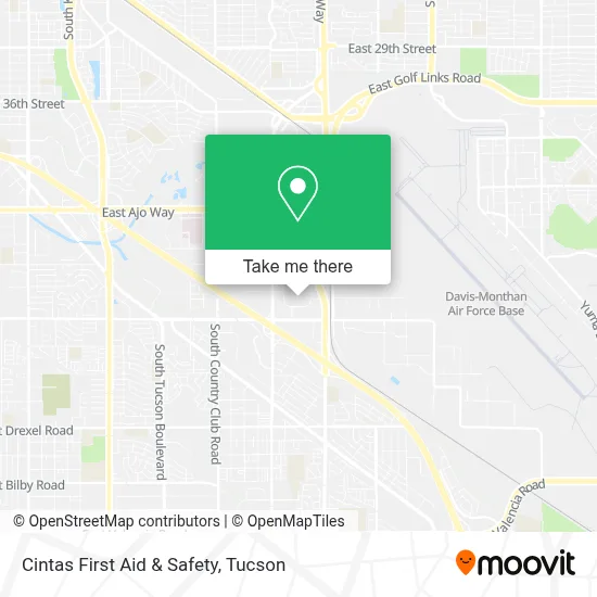 Cintas First Aid & Safety map