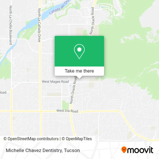 Michelle Chavez Dentistry map