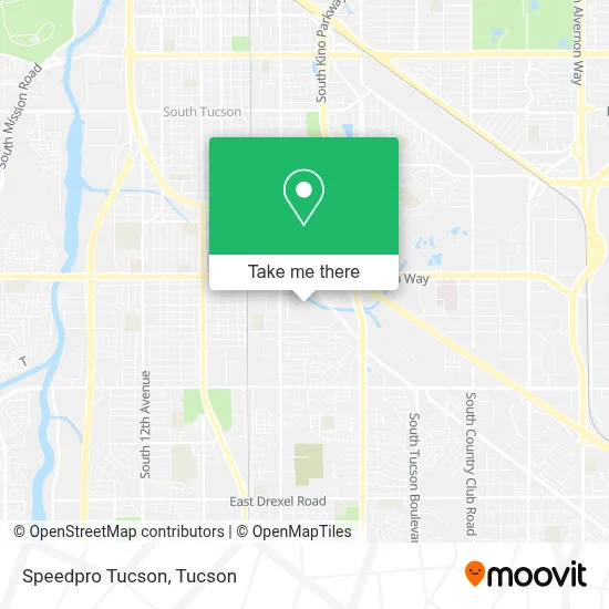 Speedpro Tucson map