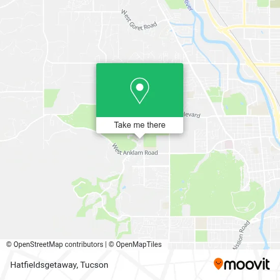 Hatfieldsgetaway map