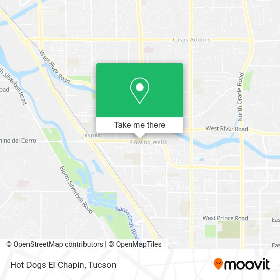 Hot Dogs El Chapin map