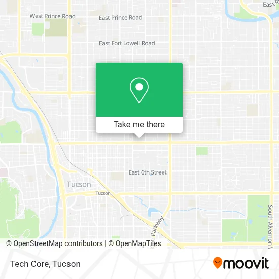 Tech Core map