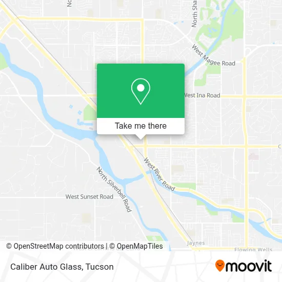 Caliber Auto Glass map