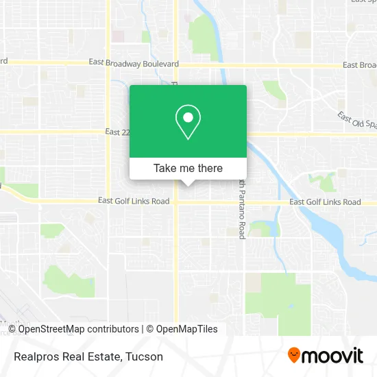 Realpros Real Estate map