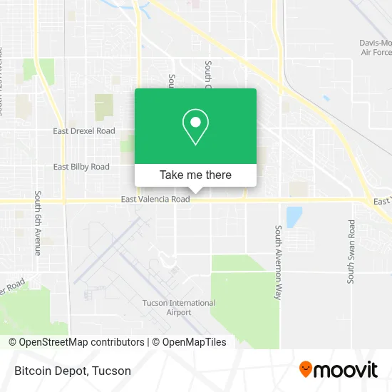 Bitcoin Depot map