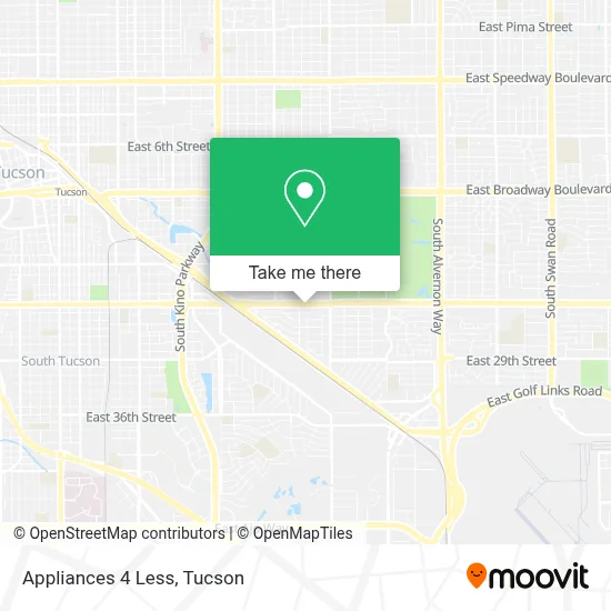 Appliances 4 Less map