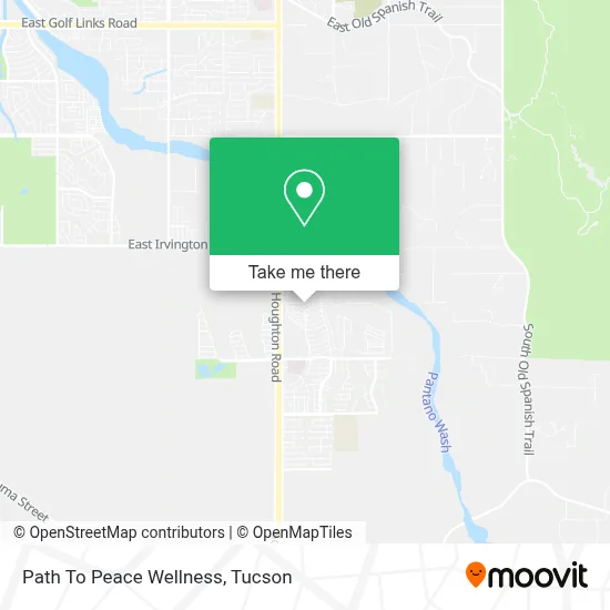 Path To Peace Wellness map