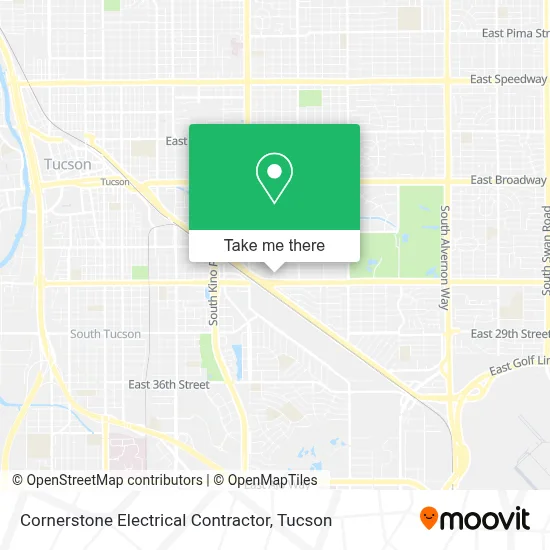 Cornerstone Electrical Contractor map