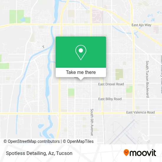 Spotless Detailing, Az map