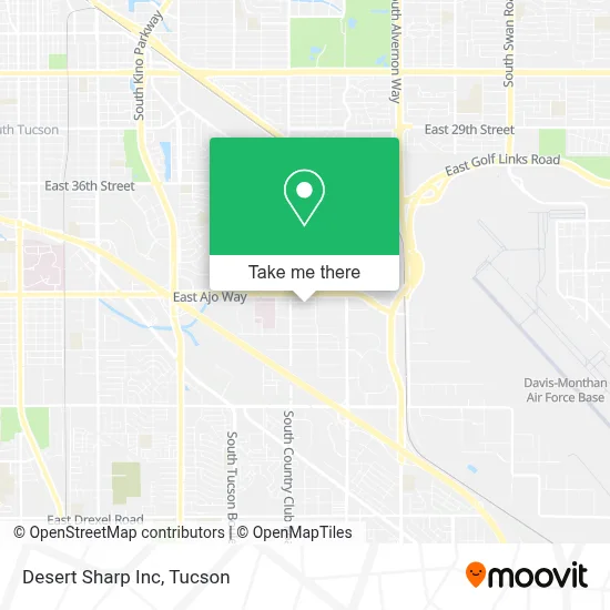 Desert Sharp Inc map