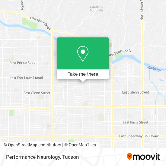 Performance Neurology map