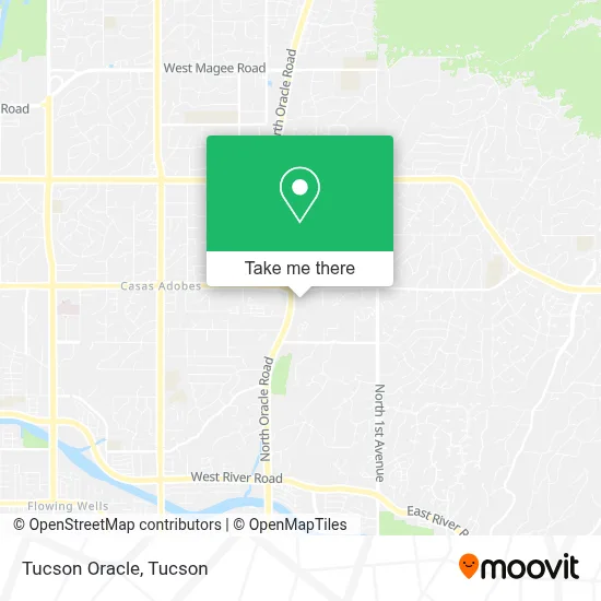 Tucson Oracle map