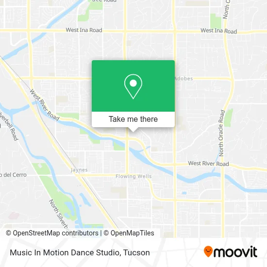 Music In Motion Dance Studio map