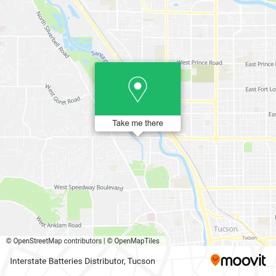 Interstate Batteries Distributor map