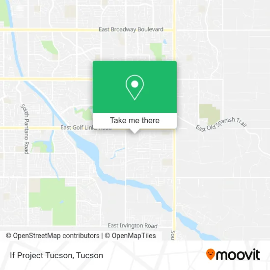 If Project Tucson map