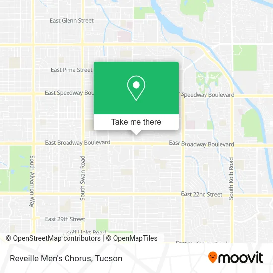 Reveille Men's Chorus map