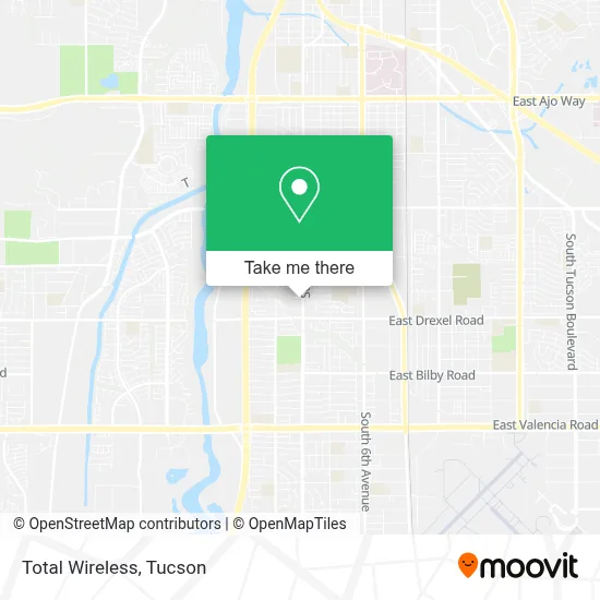 Total Wireless map