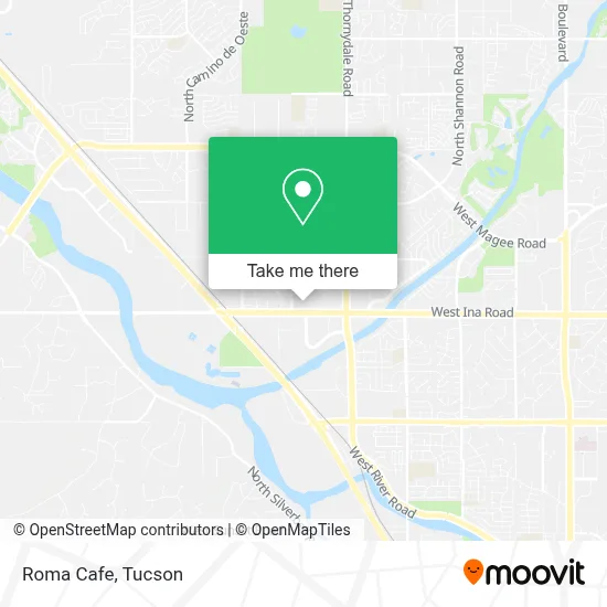 Roma Caffe map