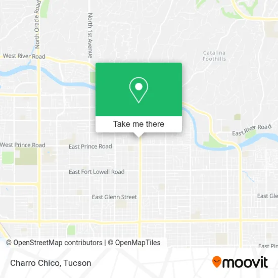 Charro Chico map