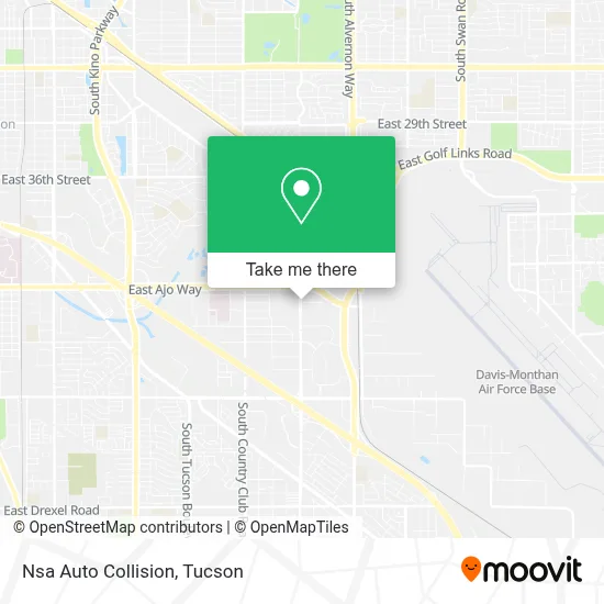 Nsa Auto Collision map