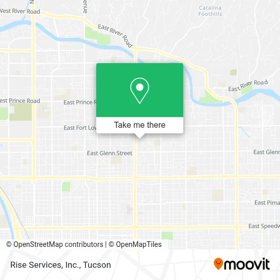 Rise Services, Inc. map