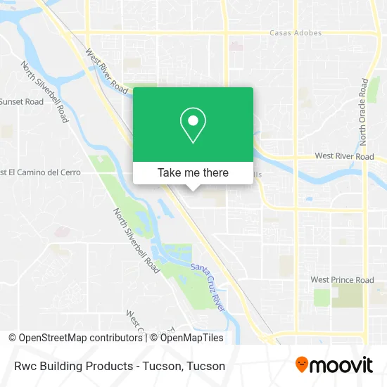 Rwc Building Products - Tucson map
