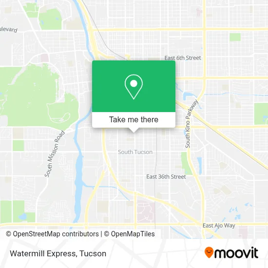 Watermill Express map