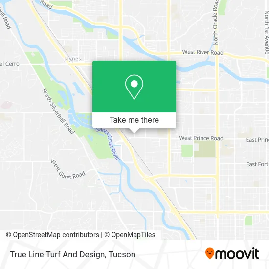 True Line Turf And Design map