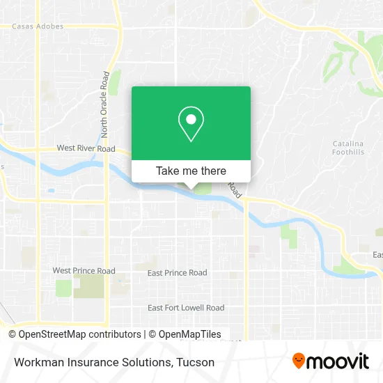 Workman Insurance Solutions map