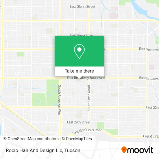 Rocio Hair And Design Llc map