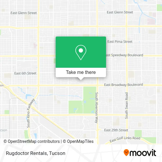 Rugdoctor Rentals map