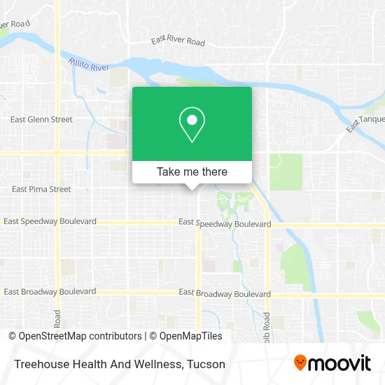 Treehouse Health And Wellness map