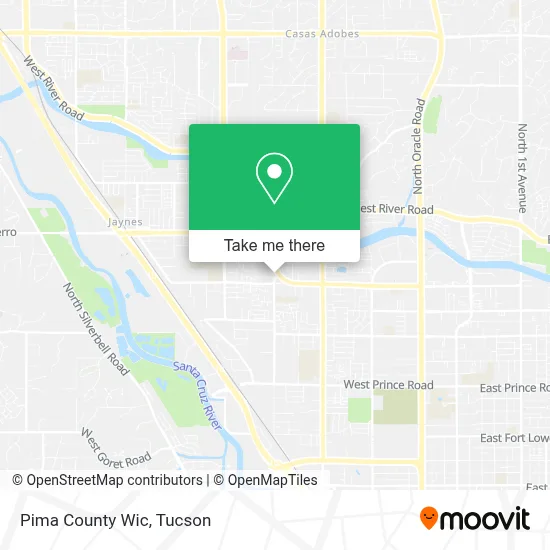 Pima County Wic map